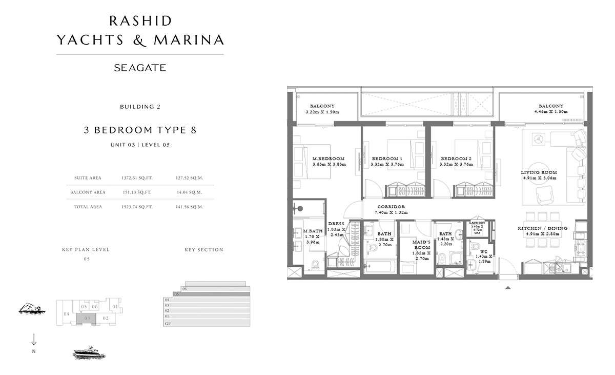 Type 8, Unit 03, Level 05 Building 2